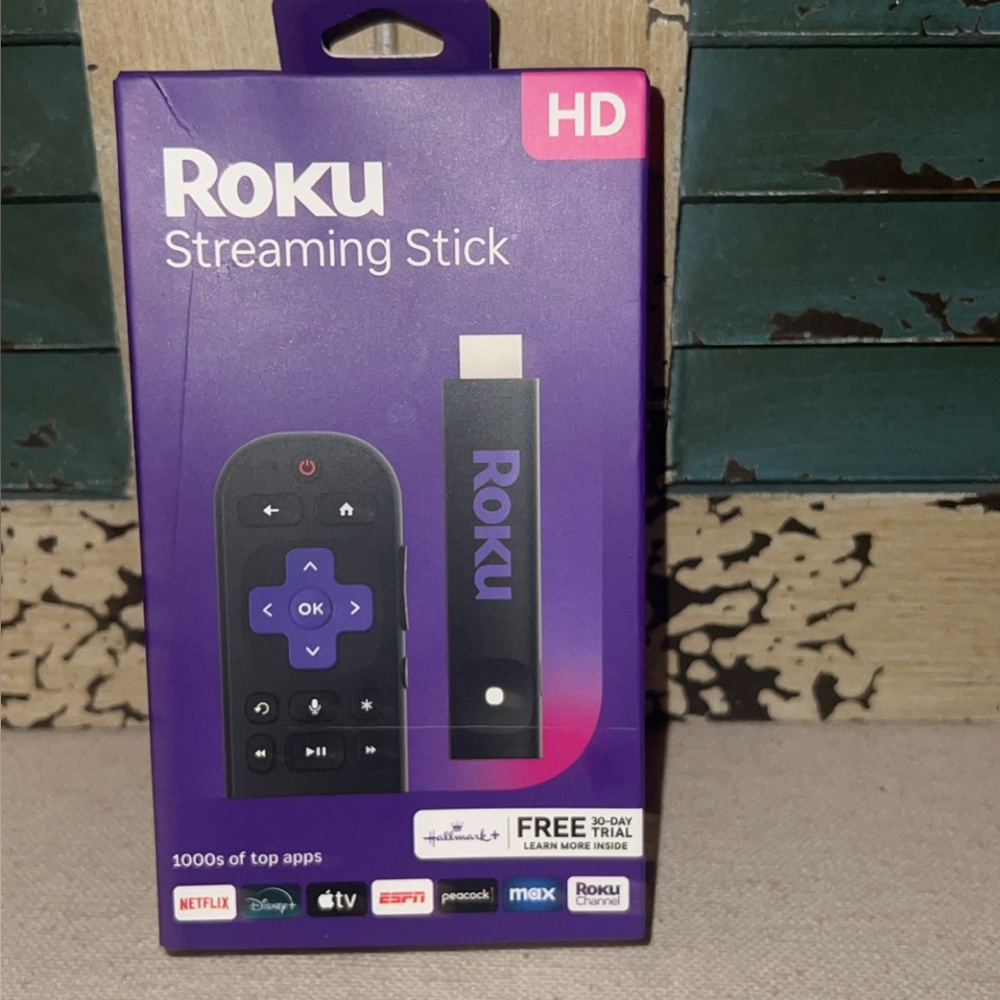 Roku Streaming Stick - Purple and Black HD